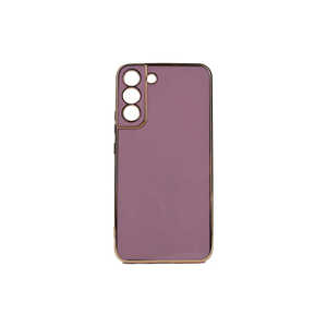 Funda Protectora Trasera de Silicona Compatible con Samsung Galaxy S22 Plus, Color Morado NXXA, Anti-Huellas, Electrochapada, para A53 - Product Image 1