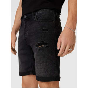 Shorts de Mezclilla Casuales para Hombre |   Ropa de Exterior para Adultos |   Tela de secado rápido y ecológica |   Ajuste ligero y transpirable - Product Image 2