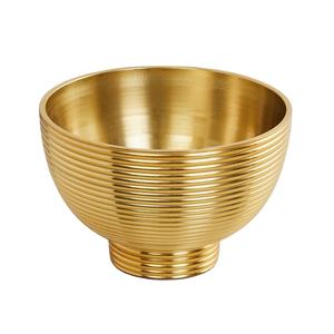 Bol moderne pour ustensiles de cuisine maison hôtel Restaurant bols de service or fini vaisselle soupe fruits secs salade bol de table - Product Image 1