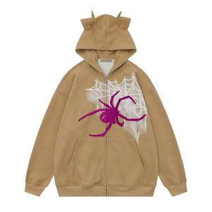 Wholesale Custom Pullov <b>Hoodie</b> Streetwear 100% Heavy polyester Premium Unisex <b>Men</b> Heavyweight 3D Embossed <b>Hoodie</b> - Product Image 5