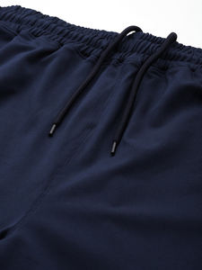 Survêtement personnalisé en polyester pour hommes avec rayures latérales-Vêtements de sport stylés pour le sport et les loisirs - Product Image 3