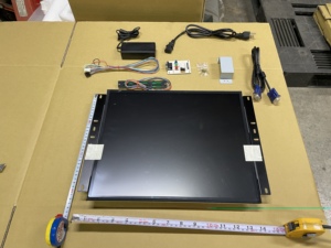 จอ LCD สำหรับตู้เกมแบบ Open Frame ขนาด 19 นิ้ว รองรับ CGA EGA VGA ความถี่ 15KHz-80KHz ไม่มีจุดแสงสว่าง ผลิตในไต้หวัน - Product Image 1