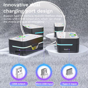 뜨거운 판매 게임 이어폰 하이 퀄리티 진정한 무선 이어폰 하이파이 스테레오 사운드 타입 C LED JL IPX4 방수 긴 수명 DX35 - Product Image 5