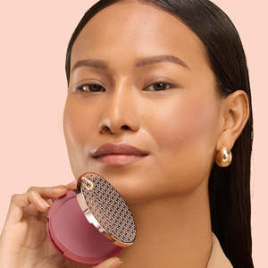 บลัชออนเนื้อแมทแบบอัดแข็ง-เม็ดสีแน่น ขนาดพกพา สำหรับแต่งหน้า - Product Image 3