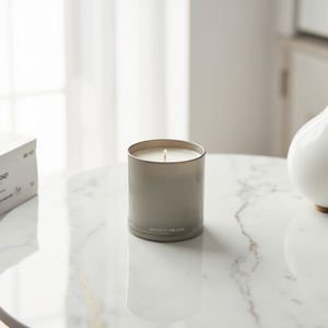 Cire de soja biologique mélangée à de la cire d'abeille, bougie parfumée aux huiles essentielles naturelles, sans paraffine, sans additifs, écologique - Product Image 1