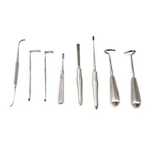 Ensemble d'instruments chirurgicaux de cartilage de nervure de 8 instruments chirurgicaux de rhinoplastie de pièces par Zuol - Product Image 2