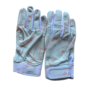 Custom Adult Youth Team Training Softball Batting Gloves High Performance Cowhide Leather Baseball Batting Gloves - Product Image 4