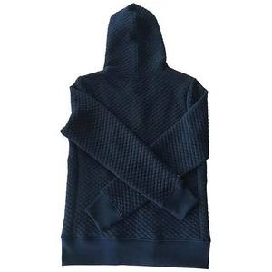 Nueva moda de manga larga de algodón French Terry hombres sudaderas con capucha de alta calidad transpirables básicos cremallera hasta sudaderas con capucha para hombres - Product Image 4