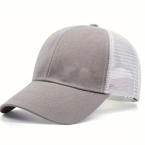 2025 casquettes de camionneur personnalisées de qualité supérieure pour chapeaux de camionneur en gros unisexe en couleurs unies casquettes de sport - Product Image 4