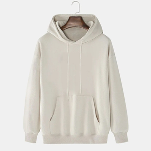 เสื้อฮู้ดดี้ผ้าฝ้าย 100% หนานุ่ม สไตล์ฮิปฮอป สำหรับฤดูหนาว แบบ unisex  รับทำโลโก้ OEM ตามสั่ง - Product Image 1