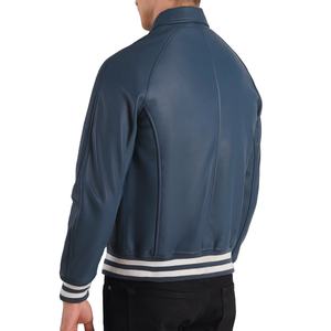 แจ็คเก็ตหนังมอเตอร์ไซค์ผู้ชายไซส์ XS ดีไซน์ล่าสุด ขายดีที่สุด เสื้อผ้าแฟชั่นพร้อมคุณสมบัติเฉพาะตัว - Product Image 3