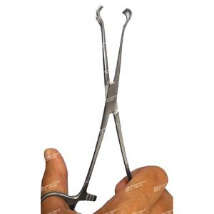 Pinzas de Sujeción de Tejido Intestinal de Acero Inoxidable Babcock OEM de 14 cm, Portaagujas, Instrumentos Médicos Quirúrgicos con Certificación CE - Product Image 4