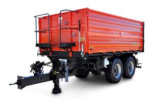 Hot Sale Agricultural Dump <b>Trailer</b> 4 <b>Wheel</b> Agricultural Tractor <b>Trailer</b> for Sale - Product Image 5