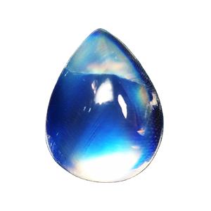 Pierre de lune arc-en-ciel naturelle ovale lisse Cabochon idéal pour les boucles d'oreilles pendentifs et la fabrication de bijoux à des prix de gros en vrac - Product Image 1