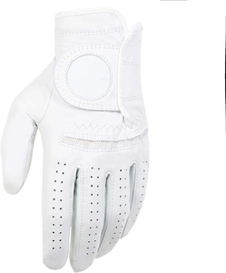 ถุงมือกอล์ฟหนังแกะแท้ 100% คุณภาพสูง ขายดี พิมพ์ลายแบบซับลิเมชั่นเต็มตัว ขนาดตามต้องการ - Product Image 1