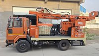 Plataforma de perforación duradera de pozos de agua DTH RSD250 300m de profundidad 300mm de diámetro montado en camión Ashok Leyland 180HP venta al por mayor OEM