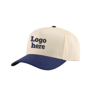 Gorra de Béisbol de Dos Tonos con Logotipo Bordado en 3D Personalizado, Visera Curva Ajustable, para Ropa Urbana y Deportes al Aire Libre, Precio al por Mayor - Product Image 2