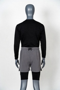 Wholesale Customized Logo New Awrah Covering Activewear Sunnah Men's Halal Swimming Shorts <b>Islamic</b> Swimwear Men Awrah Shorts - Product Image 4