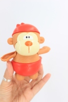 Jouets interactifs amusants pour enfants : Singe nageur à chaîne, animaux à remonter, pour la salle de bain