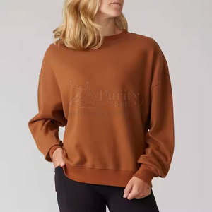 Sweatshirts pour femmes surdimensionnés et légers, confortables, respirants, coupe-vent, en vente - Product Image 1