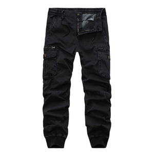 Poches Premium hommes Cargo pantalon hommes décontracté multi-poches grande taille pantalon hommes Outwear droit hiver pantalon pantalon - Product Image 2