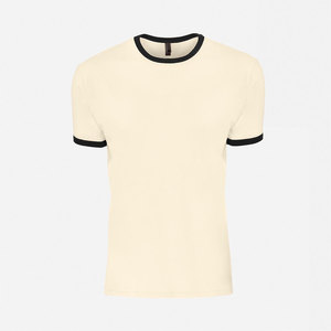 Next Level Unisex 100% Ringspun Camiseta de algodón Ringer Camiseta 3604 - Product Image 3