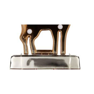 Crochet pour chaussette de Noël en métal argenté en gros, porte-chaussette flocon de neige lesté, support décoratif robuste pour la décoration des fêtes - Product Image 5