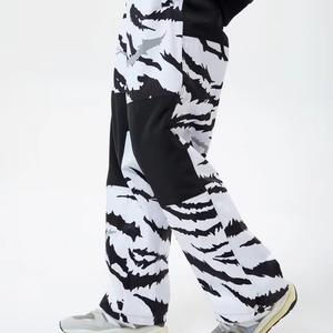 กางเกงเล่นหิมะโพลาร์เทคสำหรับผู้ชาย, กางเกงใส่เล่นสโนว์บอร์ดกันหนาวกันน้ำได้ทรงหลวมให้ความอบอุ่นสวมใส่เล่นสโนว์บอร์ดแนวสตรีท - Product Image 2