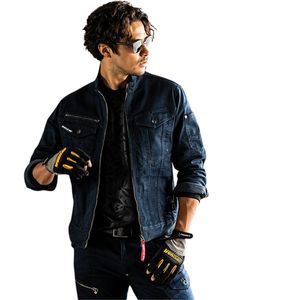 เสื้อแจ็คเก็ตทำงาน BURTLE 5001 ผ้าคอร์ดูร่าผสมเดนิมยืด ทนทาน ทรงเข้ารูป น้ำหนักเบา ชุดยูนิฟอร์มอุตสาหกรรม 男女兼用 แห้งเร็ว ป้องกันรังสียูวี - Product Image 1