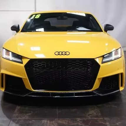 2018 Audi TT RS Convertible Clean 2.5T Turbo Engine AWD Drive Dark Leather Interior Left Steering R18 Tire Size Automatic Gear