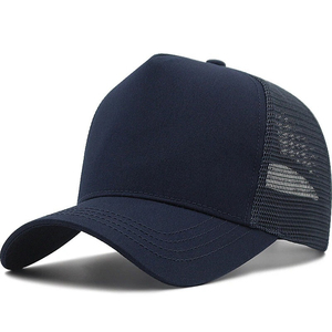 Vente en gros de casquettes de camionneur en maille 5 panneaux casquettes de baseball surdimensionnées pour hommes avec logo personnalisé casquettes de camionneur de haute qualité - Product Image 6