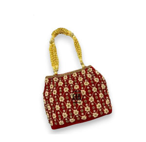 Large Cotton Quilted Duffle Bag for Women Hand Block Print <b>Resin</b> Fabric Weekender Colorful Handmade Holiday <b>Gifts</b> - Product Image 1