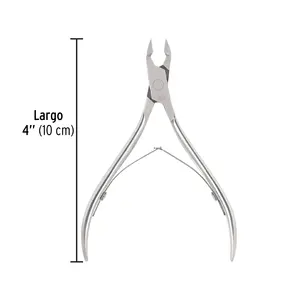 Juego de Pinzas de Manicura de Acero Inoxidable Pretul, Kit de Cuidado de Uñas Clásico de 6 Piezas con Logotipo Personalizable para Adultos, Diseño de Resorte Único - Product Image 4