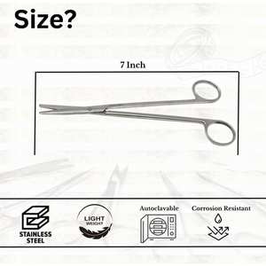 กรรไกรเมทเซนบาุม ได้รับการรับรองมาตรฐาน ISO กรรไกรเมทเซนบาุมที่เชื่อถือได้ ปลอดเชื้อ เหมาะสำหรับการผ่าตัด คุณภาพระดับพรีเมียม - Product Image 5