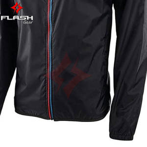 Chaqueta cortavientos de motocicleta de alta calidad a prueba de viento transpirable carreras Motocross logotipo personalizado Unisex todas las estaciones prendas de vestir exteriores - Product Image 6