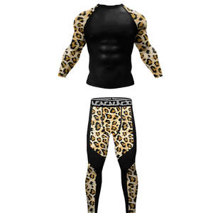Tenue de combat MMA BJJ 2026 sans Gi : Rashguard, shorts, spats, vêtements de compression respirants, séchage rapide, écologiques pour l'été - Product Image 3