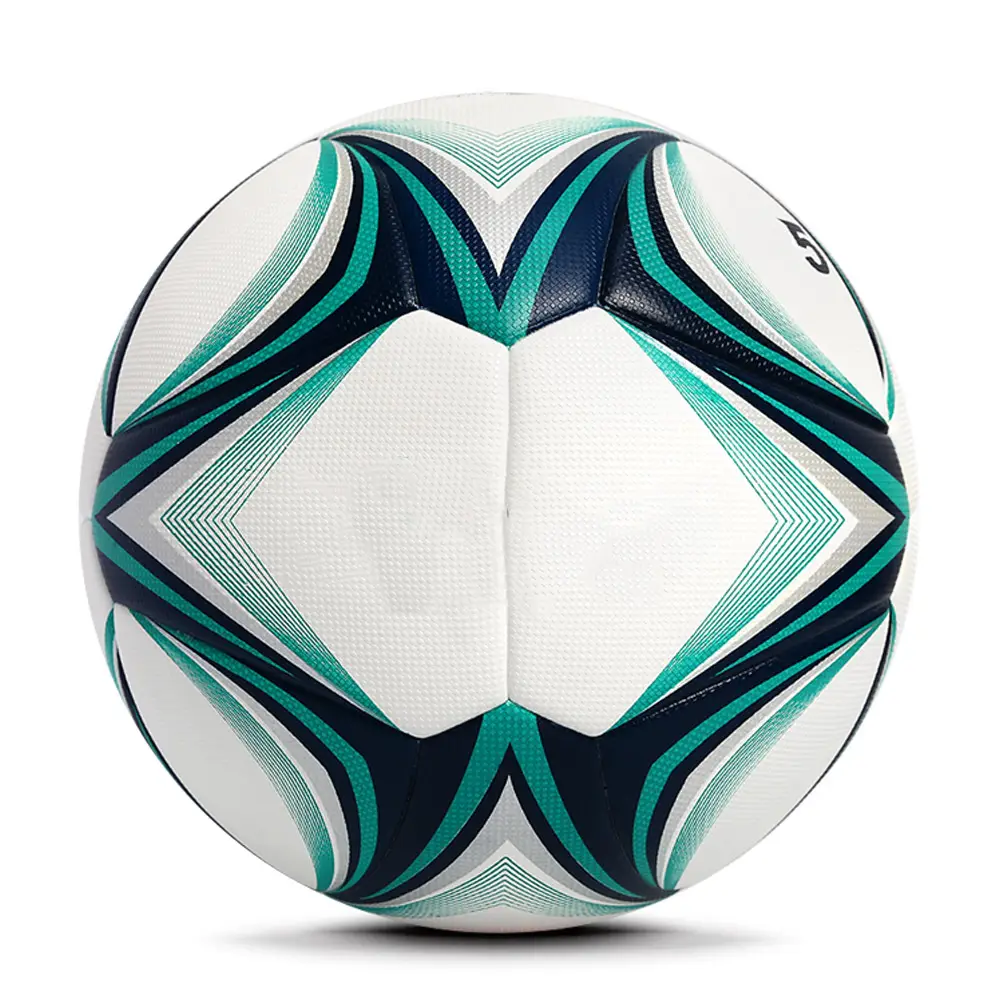 La migliore partita personalizzata in pelle PU stile unico 20 pannelli di forma diversa gioco in PVC spesso che gioca a pallone da calcio