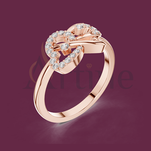 10K Fashion <b>Statement</b> <b>Ring</b> for Girls Modern Style - Product Image 1