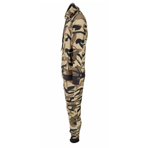 Ensemble de survêtement unisexe 2 pièces couleur personnalisée, motif camouflage à capuche confortable pour le sport et les vêtements décontractés - Product Image 3