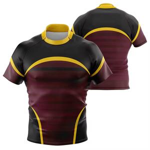 Maillot de Rugby pour Hommes, Vêtements de Sport Anti-Rides, Respirant et Vente à Chaud, Qualité Supérieure, Fait sur Mesure, Prix Bon Marché - Product Image 6