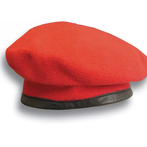 Casquettes de béret de couleur unie et à motif/100% Casquettes de béret de taille adulte en matériau respirant et à séchage rapide - Product Image 3