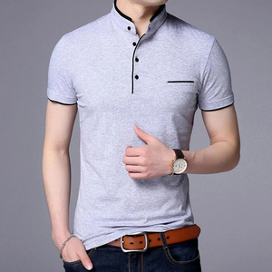 Camiseta de polo de ajuste personalizado para hombre, camiseta de talla grande de alta calidad 100% algodón, nueva moda, camisa transpirable hecha a medida con patrón de estampado - Product Image 4