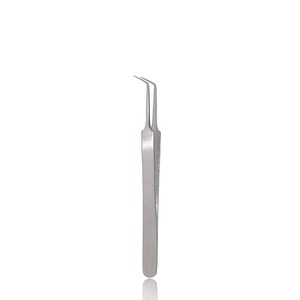 Detract perches Custom <b>Eyelash</b> <b>Tweezers</b> Private Label <b>Eyelash</b> Applicator OEM Customized Slim & Long Lash <b>Tweezers</b> - Product Image 1