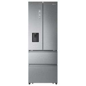 Electric French Door <b>Refrigerator</b> Freezer Water Dispenser Household Use 70.4x69.4x200cm Total No Frost Stainless Steel Four - Product Image 1