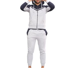Vêtements de Sport en polaire de haute qualité pour hommes, combinaison de Jogging, survêtement, survêtement de Sport, avec logo personnalisé - Product Image 4