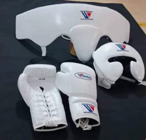 Gants de MMA gagnants, équipement de boxe, ensemble en matériau PU antidérapant pour la fermeture, nom personnalisé, toutes les couleurs - Product Image 3