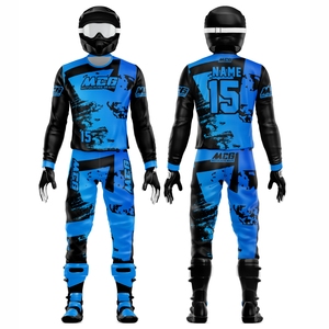 Silicon Screen Printed Motorcycle MX MTB AVT Calidad de lujo Hombres Damas Diseño elegante Sublimación Impresión Traje de carreras - Product Image 1