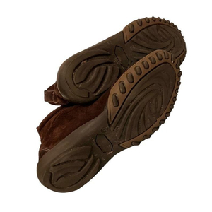 Bottes de cowboy en cuir marron de haute qualité pour hommes avec finition premium, semelle durable, confort et design classique de style western - Product Image 6