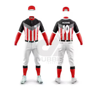 Uniformes de Béisbol Estampados de Alta Calidad, Talla Grande, Transpirables, con Logotipo Personalizado, Ropa Deportiva Unisex para Equipos - Product Image 1