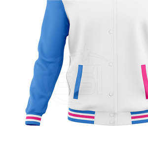 Premium Quality Customized Logo Stand Front Men's Winter Letterman Jacket Breathable Quick Dry Fashion Clothing Long Sleeves - Product Image 5